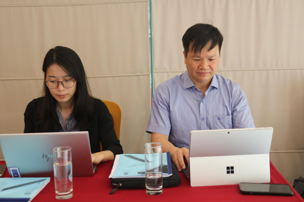 Các chuyên gia tham gia tại hội nghị tập huấn.