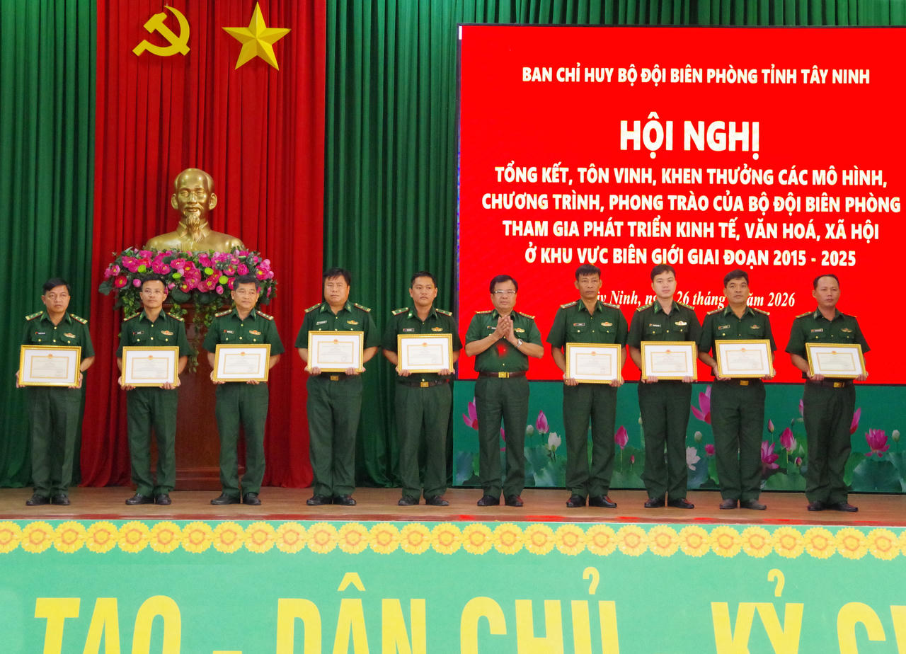 BĐBP Tây Ninh lan tỏa nhiều mô hình hiệu quả, góp phần phát triển vùng biên