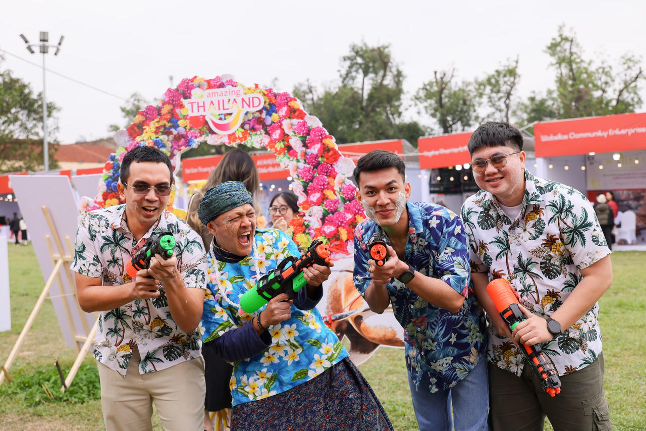 Không gian giao lưu văn hóa, nơi các giá trị truyền thống và tinh thần sáng tạo đương đại của Thái Lan được giới thiệu đến người dân Việt Nam (Ảnh: BTC).