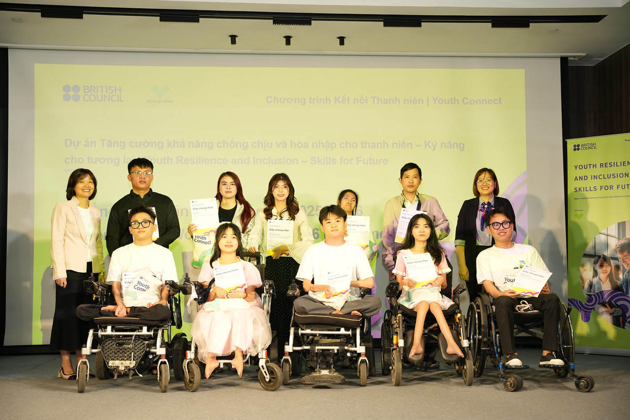 Dự án đã giúp thanh niên khuyết tật tự tin hơn và có nghị lực sống mạnh mẽ hơn. Tại sự kiện, các học viên năm thứ nhất đã được trao chứng nhận tốt nghiệp các khóa đào tạo.