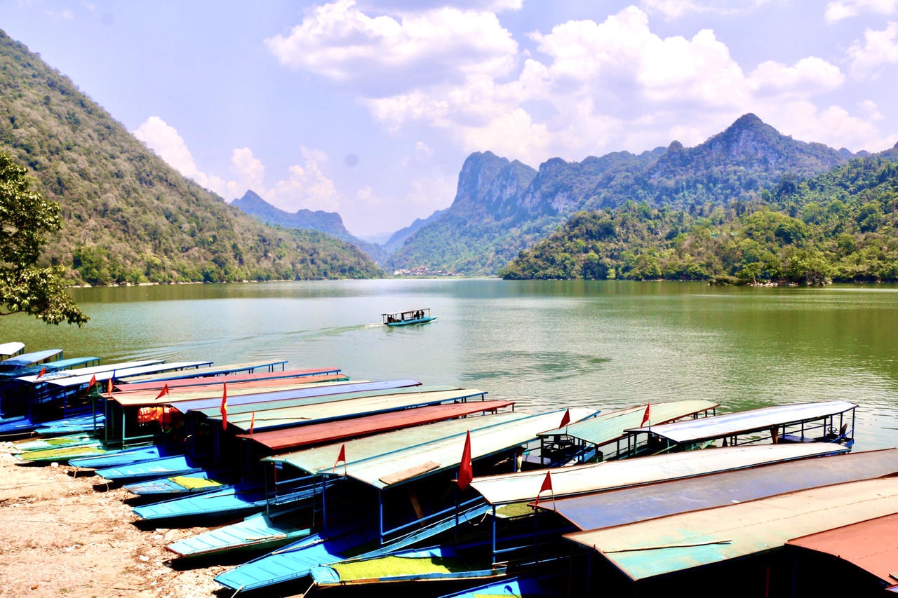 Hồ Ba Bể - Thái Nguyên. (Ảnh: Lê Hanh)