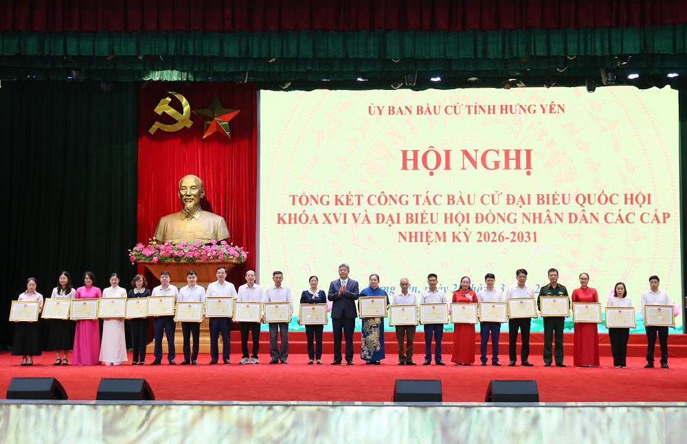 Hưng Yên: Bảo đảm dân chủ, đúng luật trong tổ chức bầu cử đại biểu Quốc hội và HĐND các cấp