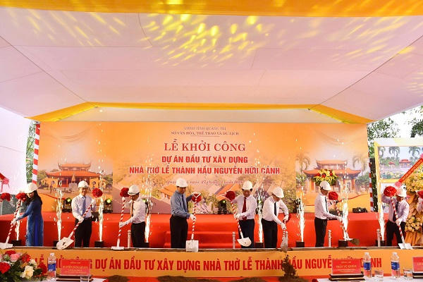Quảng Trị khởi công xây dựng Nhà thờ Lễ Thành hầu Nguyễn Hữu Cảnh