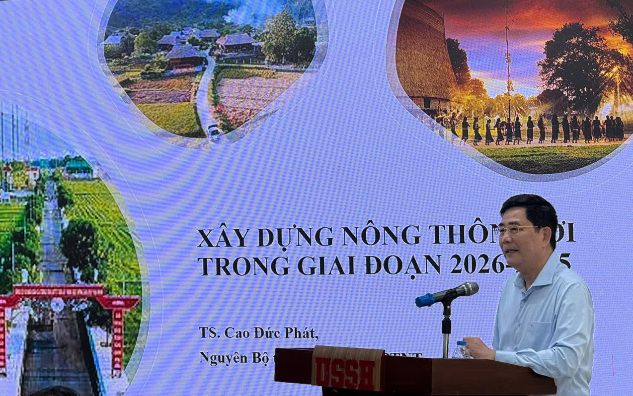 TS. Cao Đức Phát, nguyên Bộ trưởng Bộ NN&PTNT phát biểu tại Tọa đàm. (Ảnh: PV)