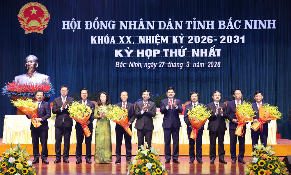 Thường trực Tỉnh ủy chúc mừng các đồng chí Phó Chủ tịch UBND tỉnh khóa XX, nhiệm kỳ 2026-2031.