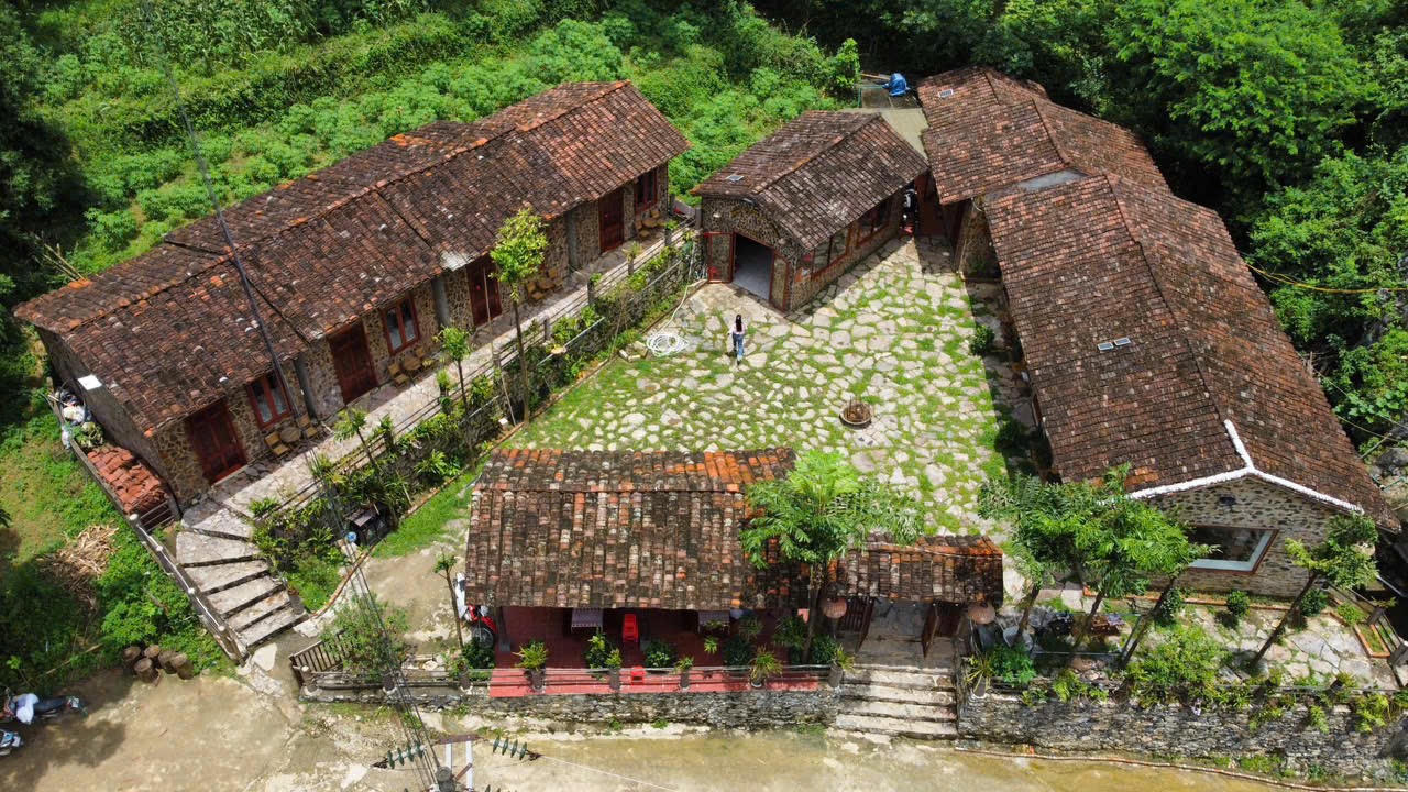 Khu Làng đá Khuổi Ky. (Ảnh: Lê Hanh)