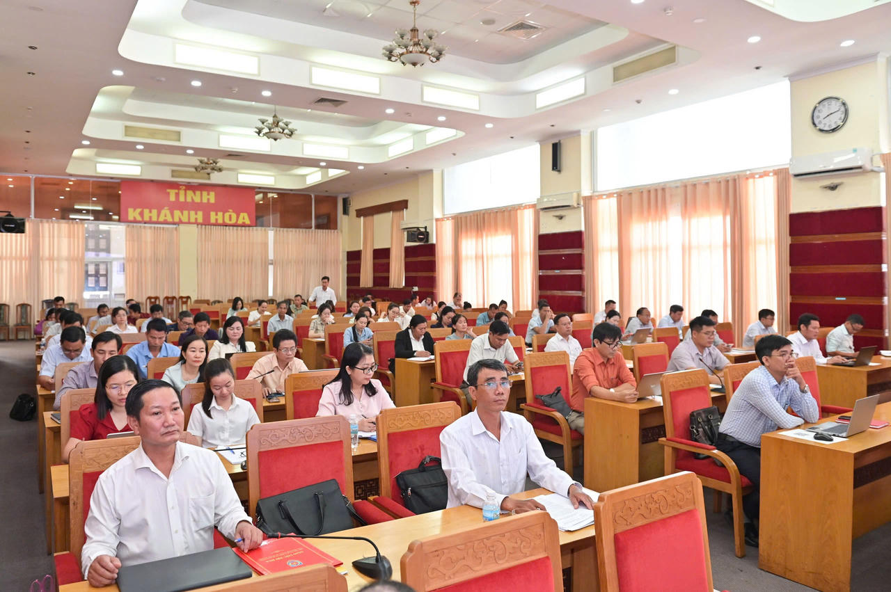 Các đại biểu dự Hội nghị giao ban công tác tư pháp Quý I/2026.