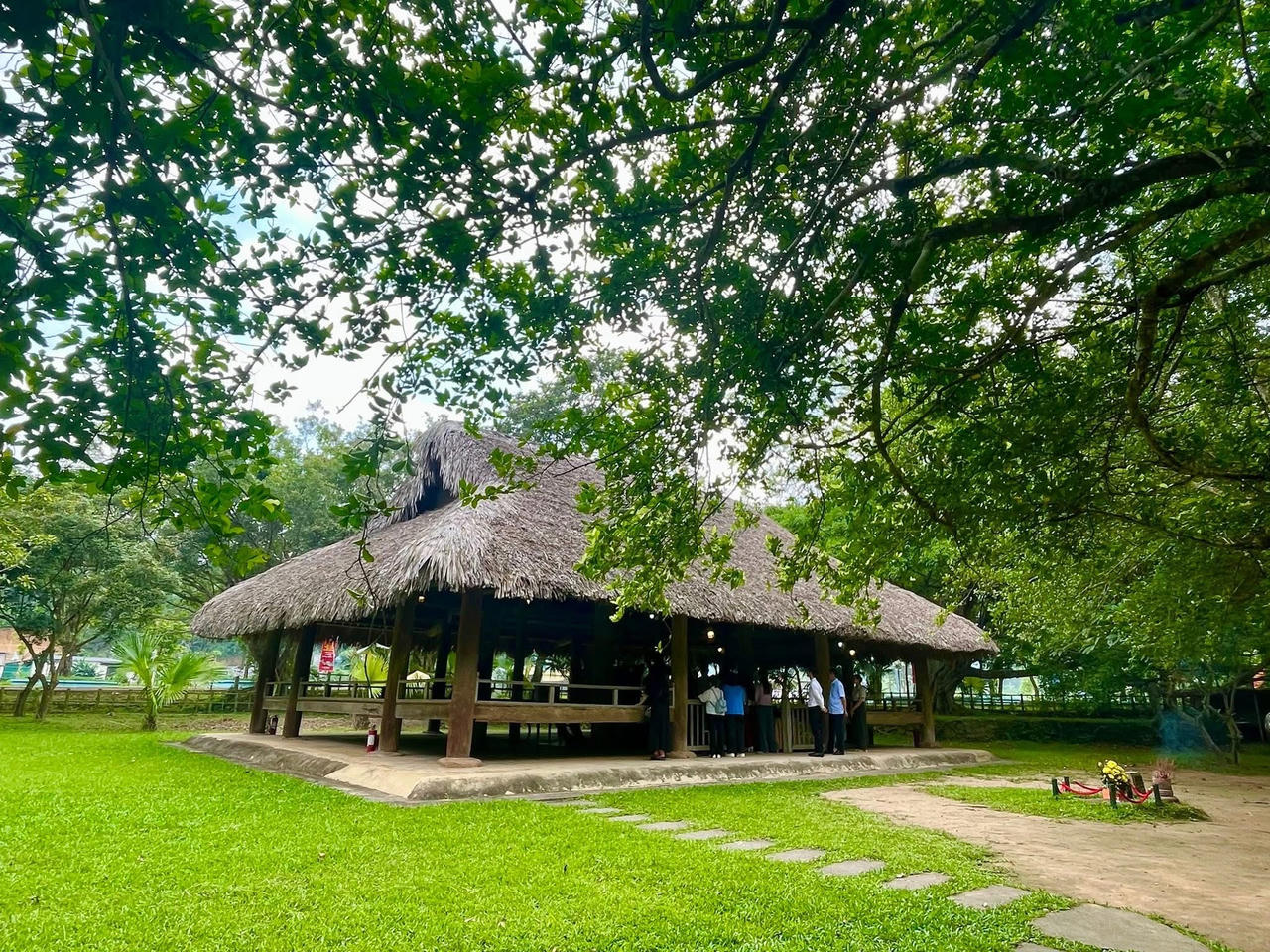 Khu du lịch Tân Trào - Tuyên Quang. (Ảnh: Lê Hanh)