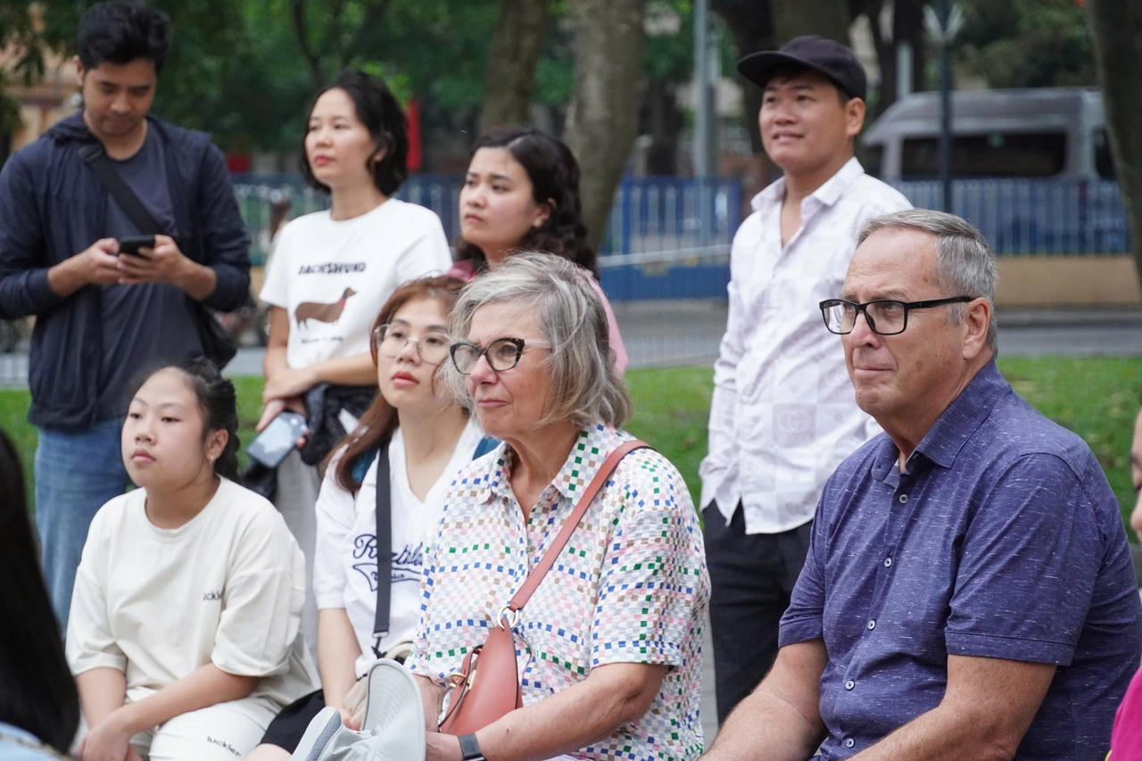 Khán giả tại chương trình.