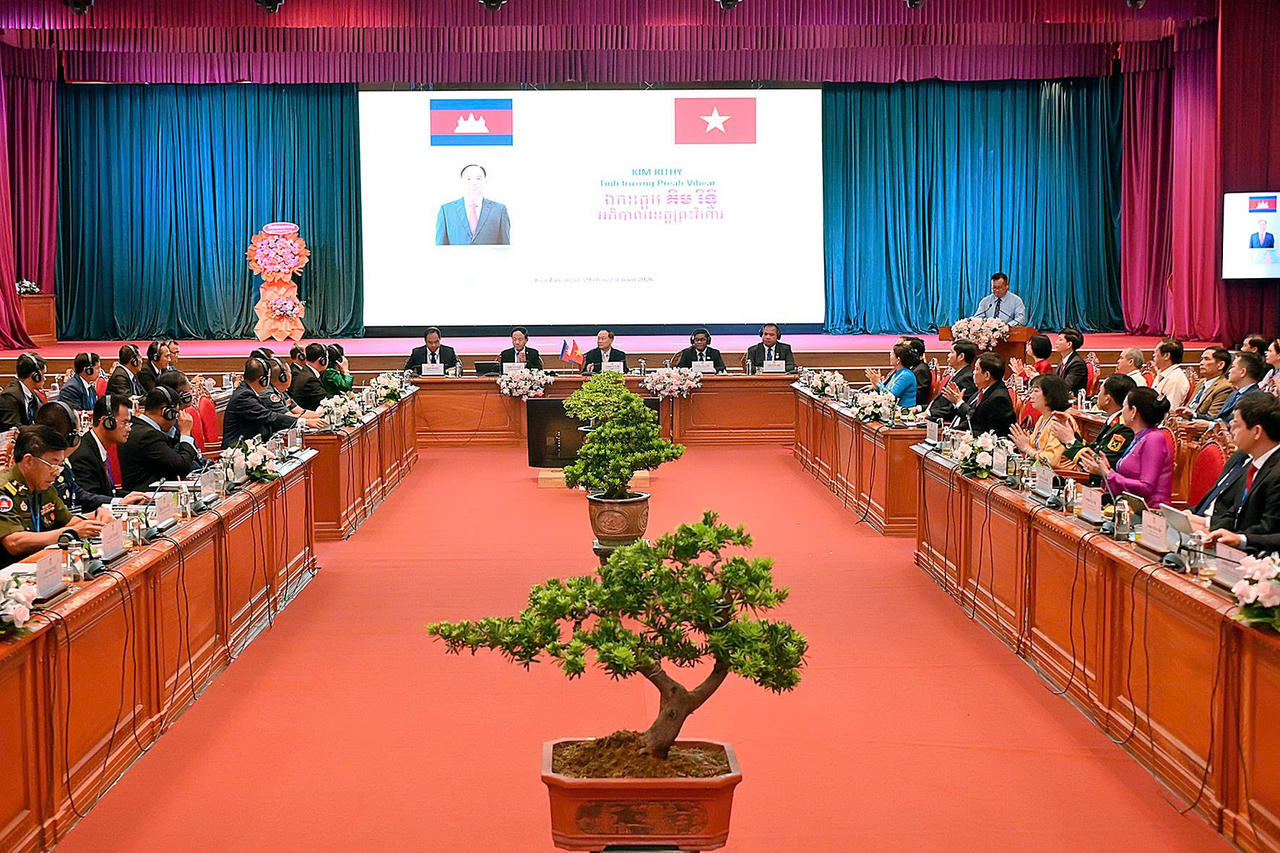 Quang cảnh hội nghị.