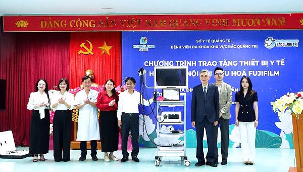 Quảng Trị tiếp nhận hệ thống nội soi tiêu hóa hiện đại