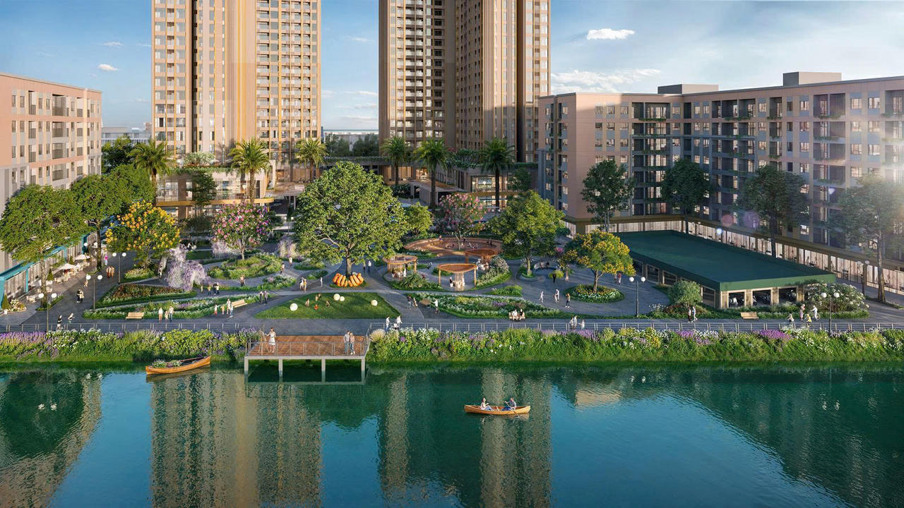 Không gian sống và kinh doanh lý tưởng tại The Infinity.