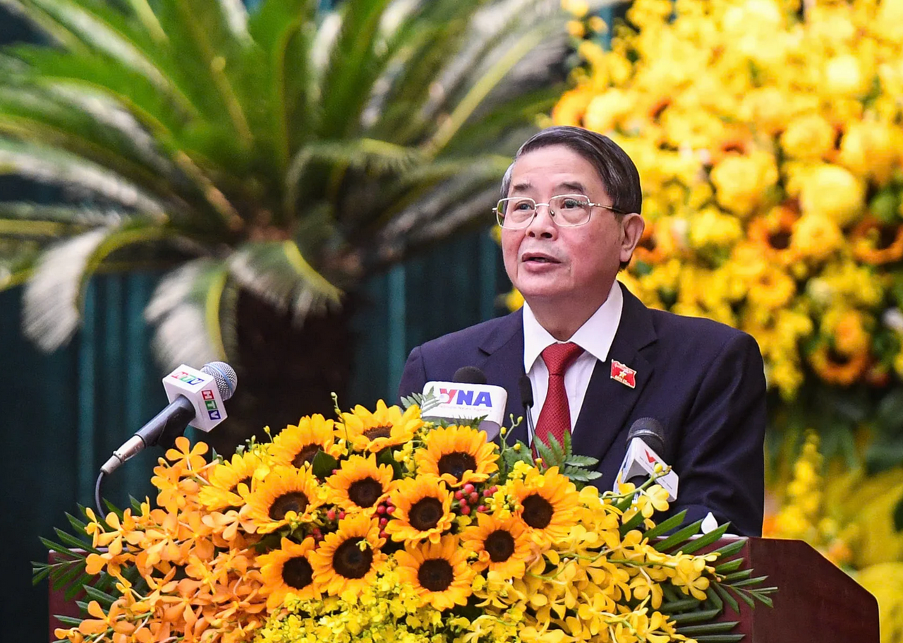 Phó Chủ tịch Quốc hội Nguyễn Đức Hải phát biểu.