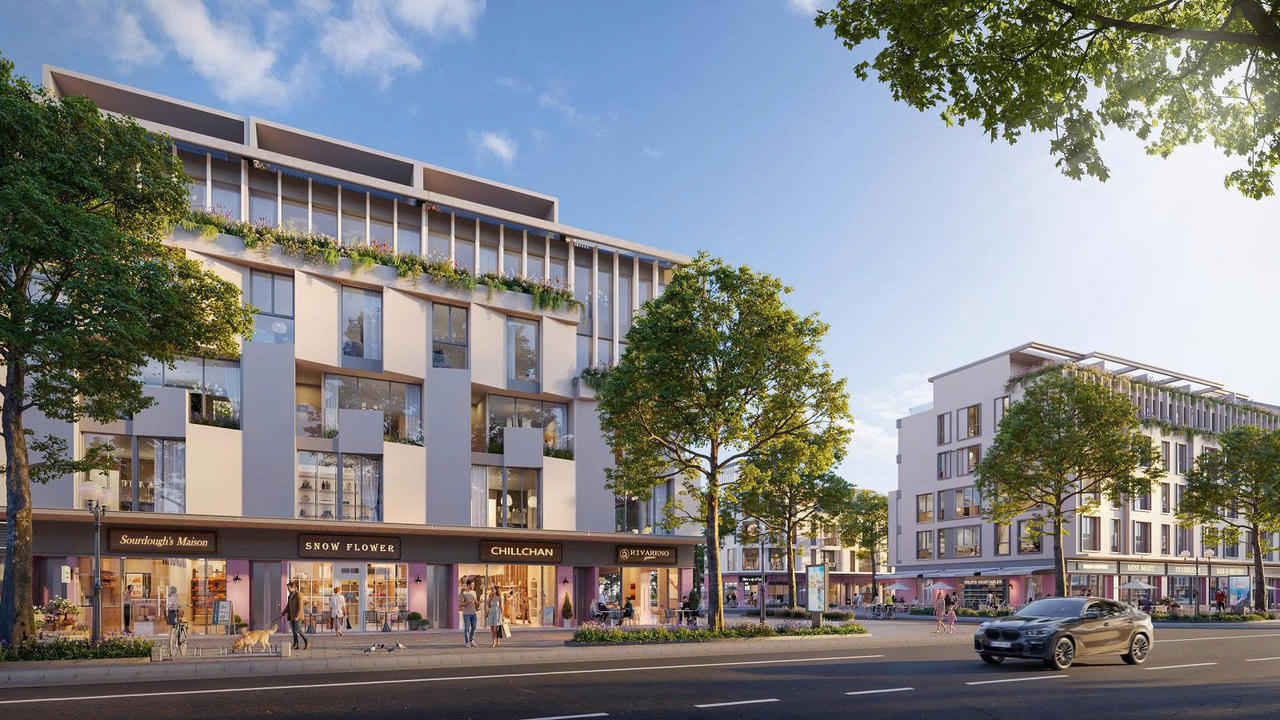 Vị trí đắc địa giúp các shophouse tại The Infinity sở hữu tiềm năng kinh doanh vượt trội.