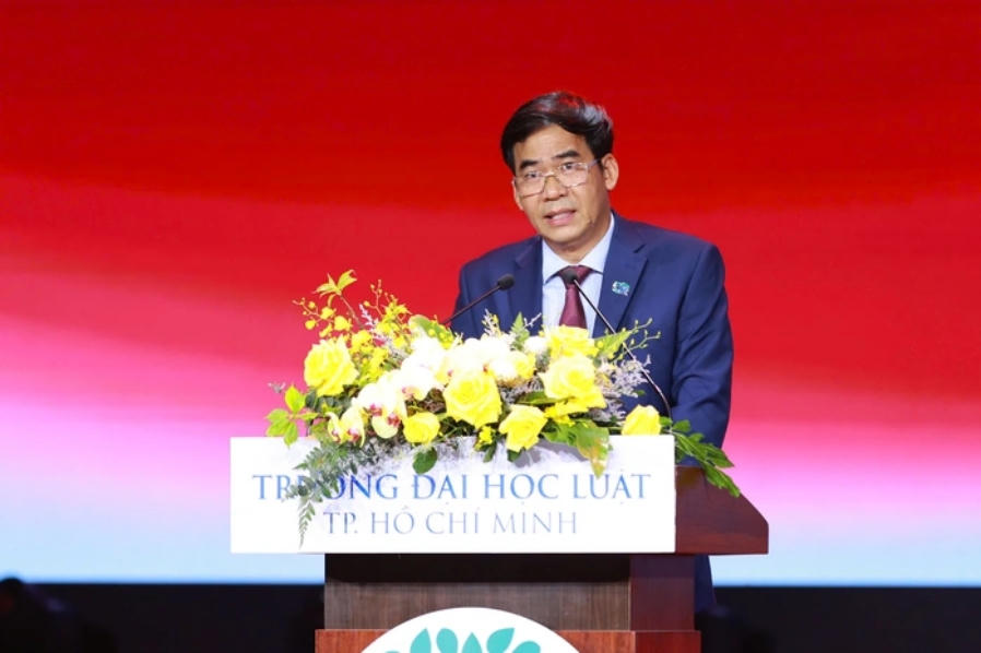 Tiến sĩ Lê Trường Sơn - Hiệu trưởng Trường Đại học Luật TP HCM.