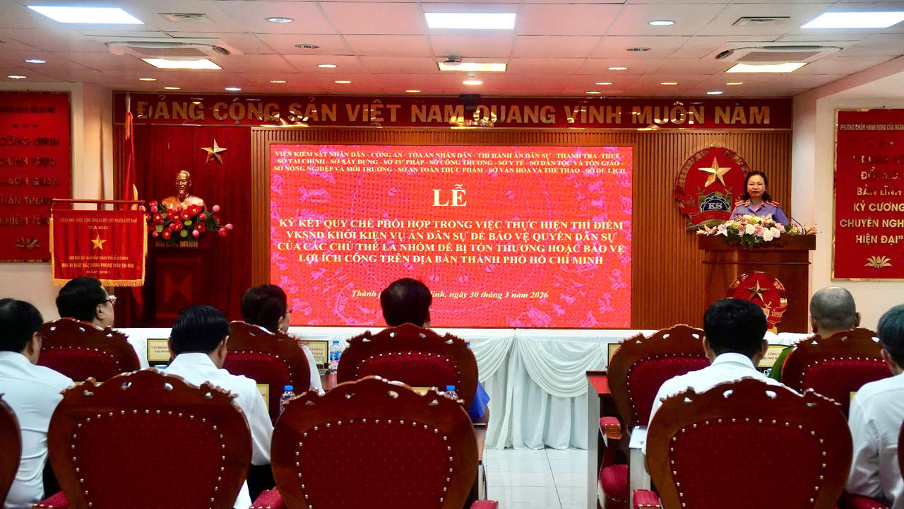 Quang cảnh Lễ ký