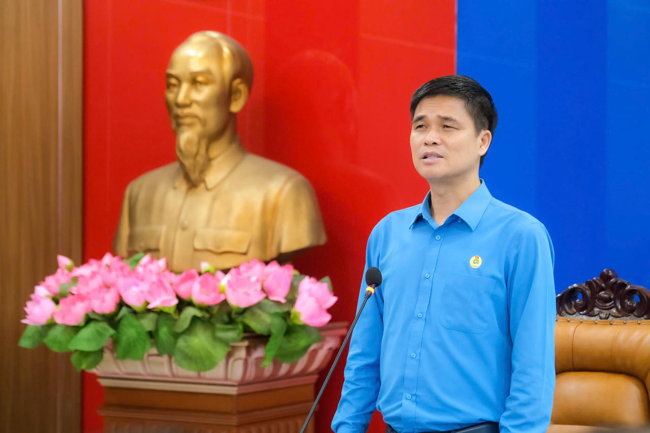 Phó Chủ tịch Tổng LĐLĐVN Ngọ Duy Hiểu quán triệt, triển khai Chỉ thị 58.