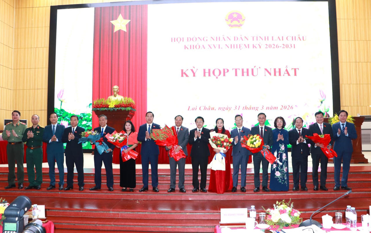 Lai Châu: Kiện toàn lãnh đạo chủ chốt HĐND, UBND tỉnh nhiệm kỳ 2026 - 2031
