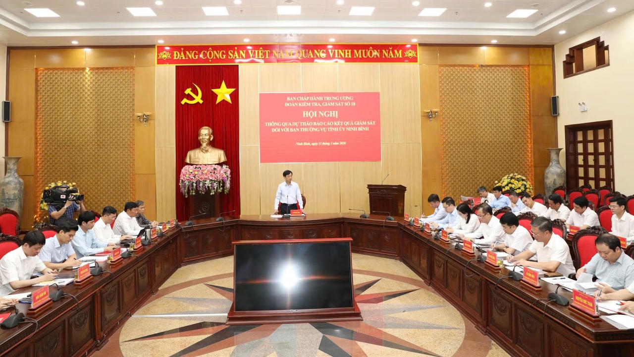 Tăng cường giám sát, bảo đảm triển khai hiệu quả nghị quyết của Đảng tại Ninh Bình