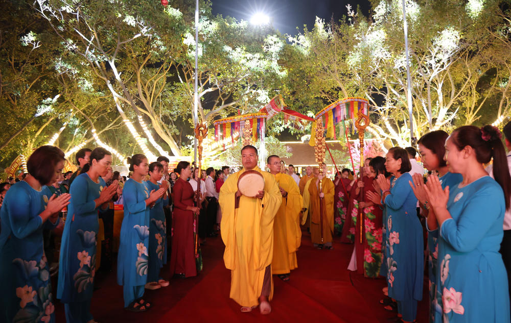 Nghi thức tại lễ hội.