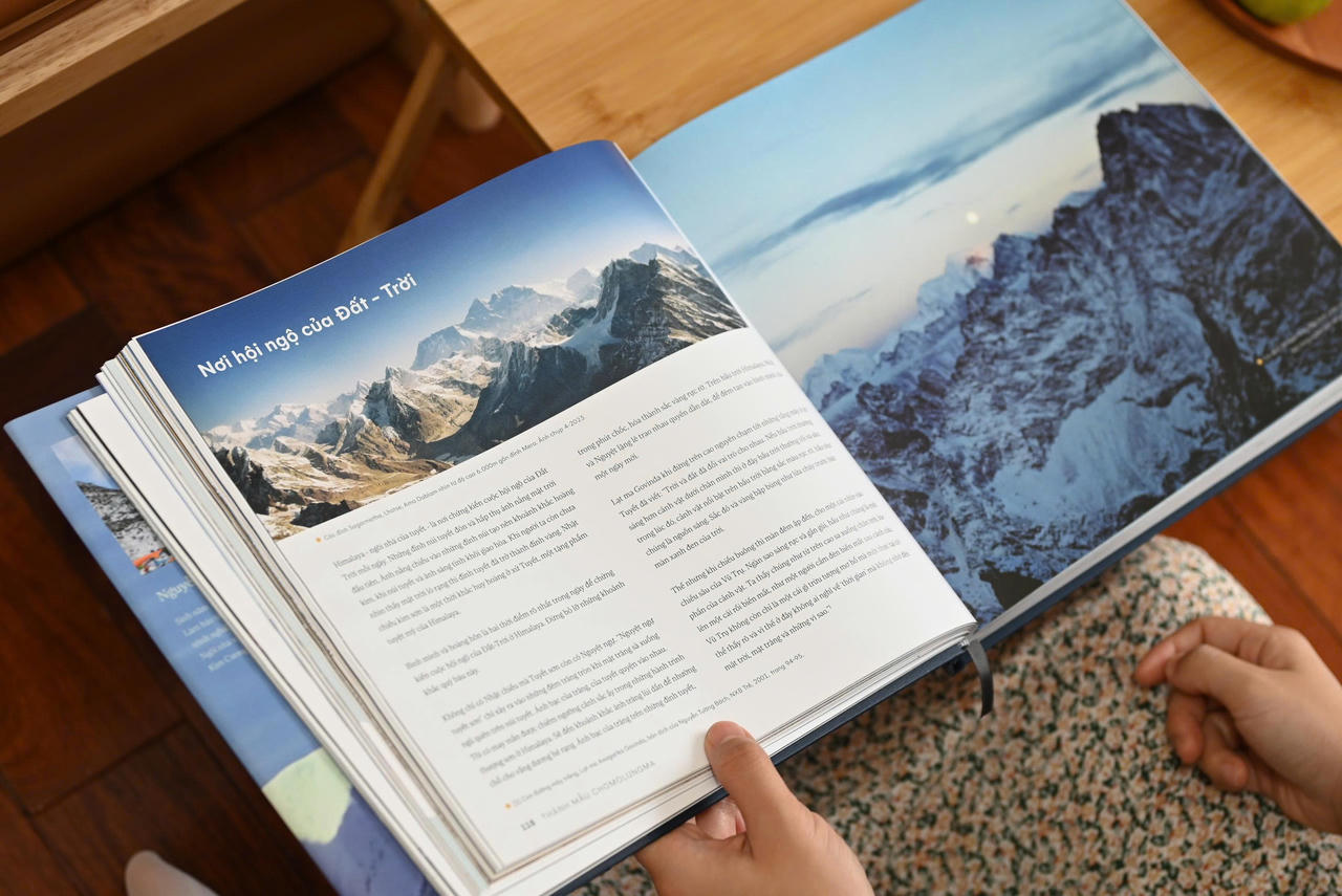 Một cuốn sách mà theo Duy rất nhiều kỷ niệm, dấu ấn tuổi trẻ của mình ở vùng đất huyền bí