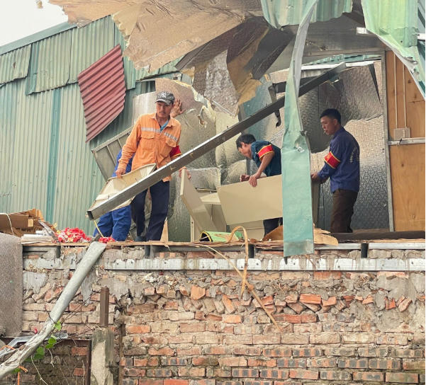 Từ Liêm (Hà Nội) cưỡng chế 27 công trình vi phạm, bảo đảm mặt bằng cho dự án hồ điều hòa Phú Đô