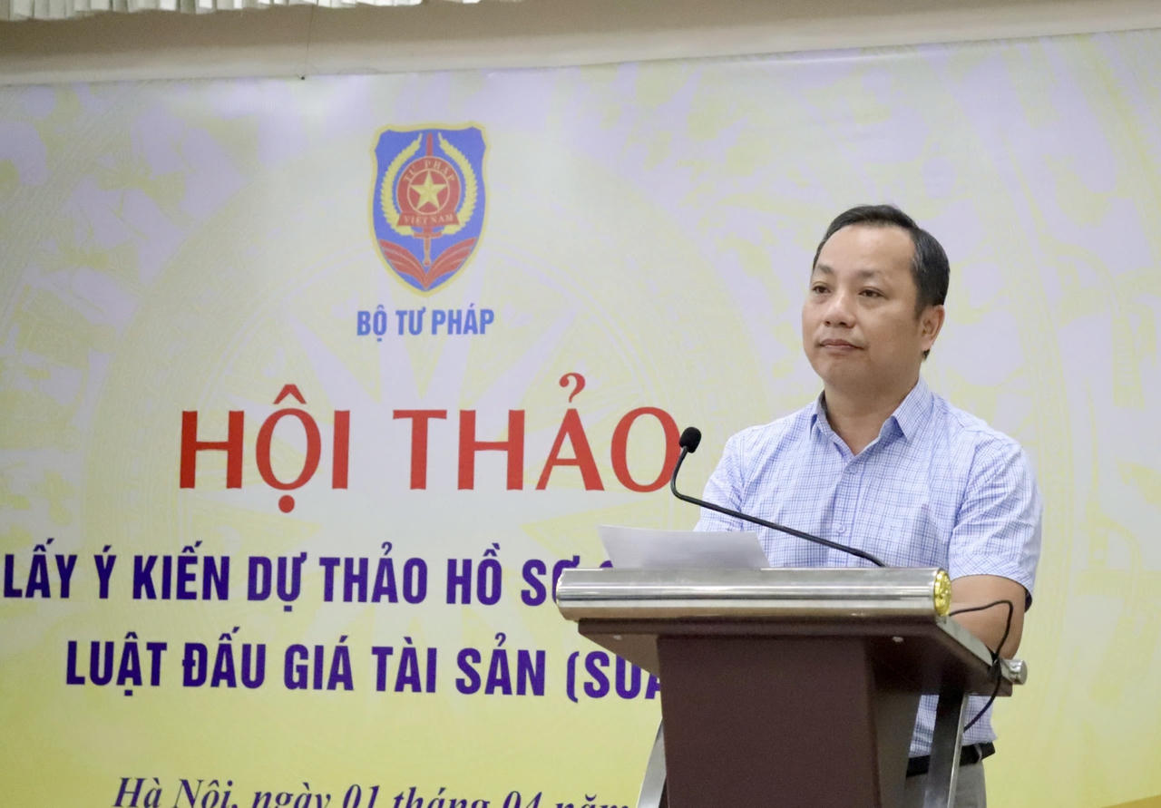 Đề xuất Giám đốc Sở Tư pháp có thẩm quyền cấp, thu hồi Chứng chỉ hành nghề đấu giá