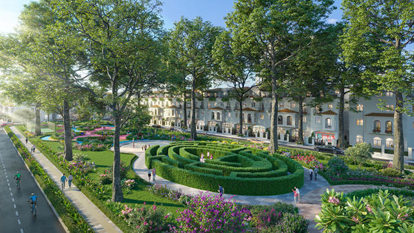 Nhà phố Golden Townhouse thuận lợi an cư chất lượng, đầu tư kinh doanh sinh lời bền vững