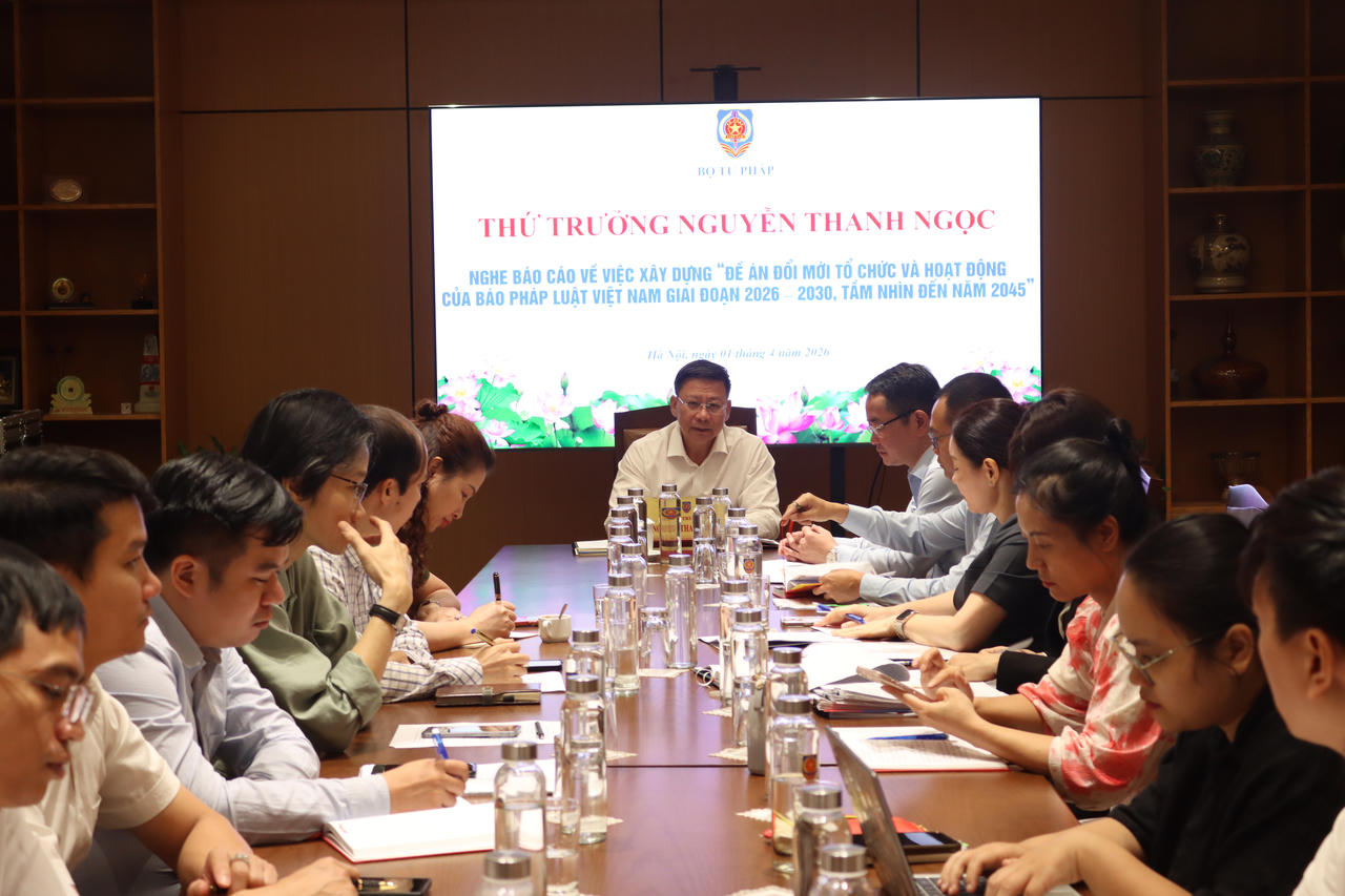 Tạo nền tảng để Báo Pháp luật Việt Nam phát triển đột phá