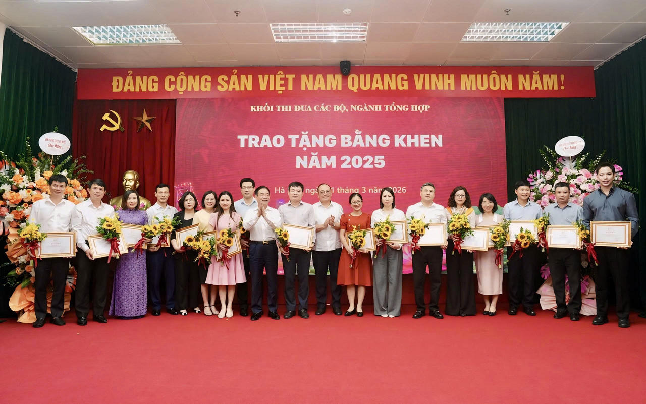 Khối thi đua các bộ, ngành tổng hợp ký giao ước thi đua năm 2026