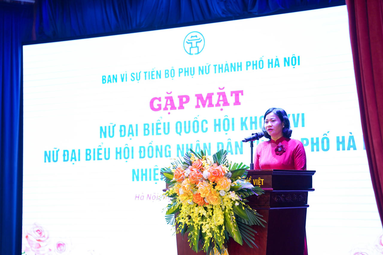 Bà Nguyễn Thị Tuyến - Ủy viên Trung ương Đảng, Phó Bí thư Đảng ủy Chính phủ, đại biểu Quốc hội khóa XVI.