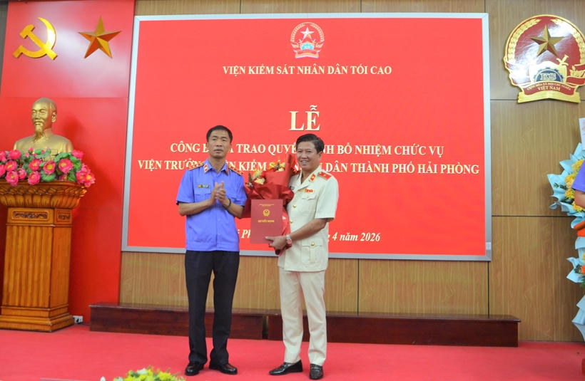Hải Phòng có tân Viện trưởng VKSND thành phố