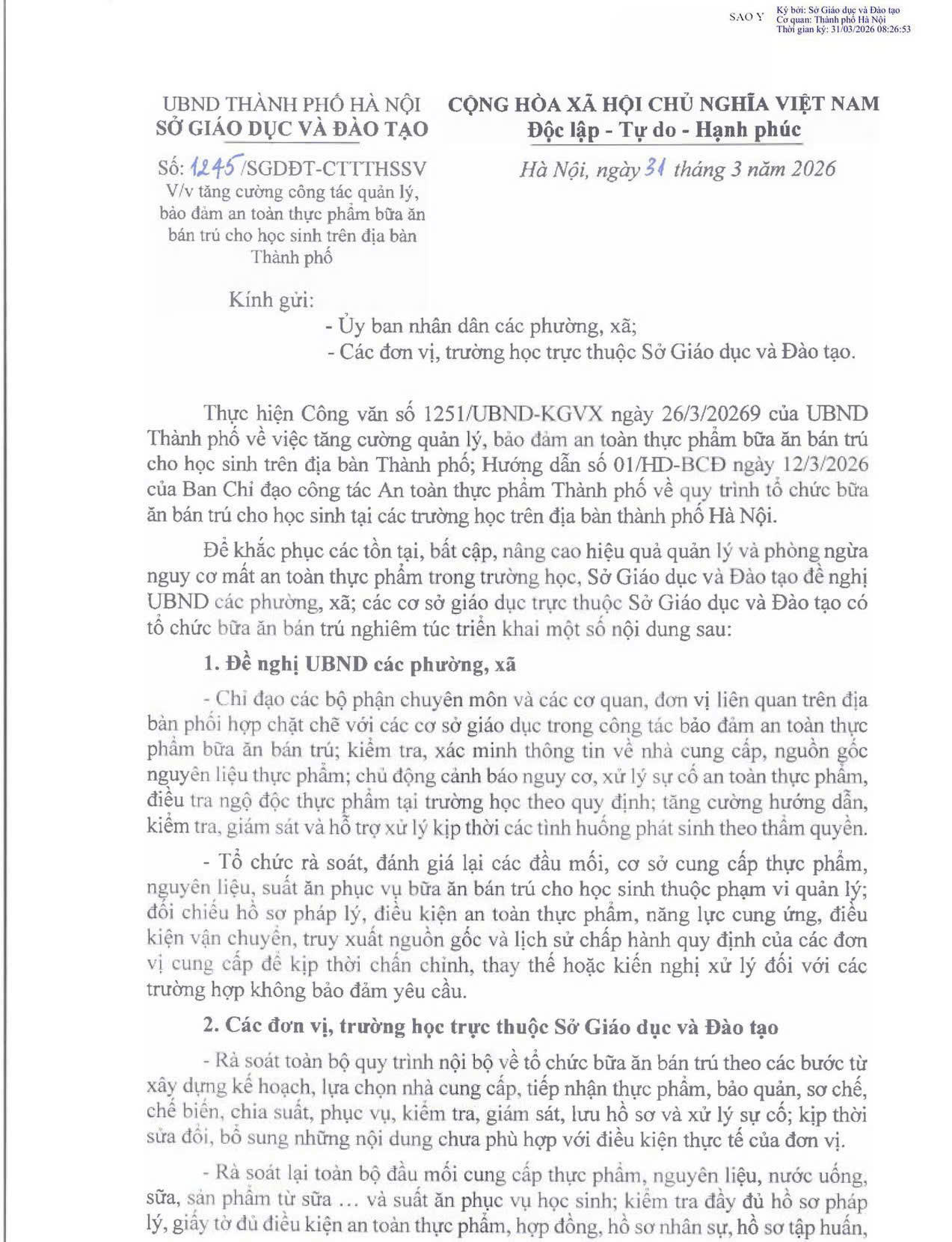 Lớp mầm non độc lập Việt Ý 1: Bị tố khẩu phần ăn "nghèo nàn về dinh dưỡng”,