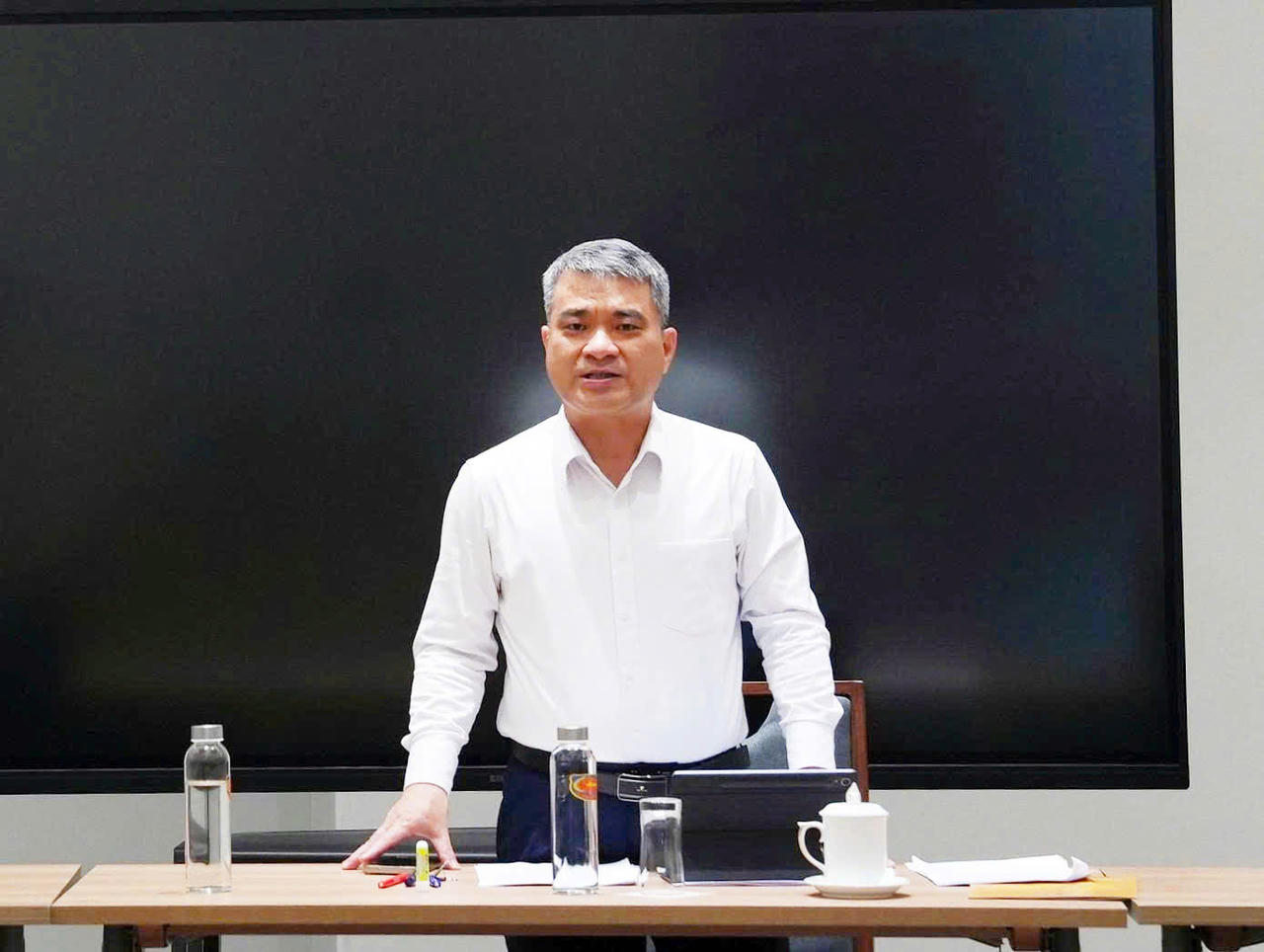 Thứ trưởng Nguyễn Thanh Tú chủ trì Hội đồng thẩm định.