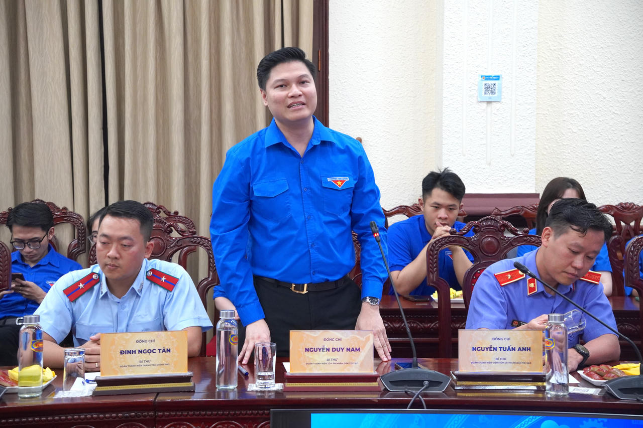 Ký kết phối hợp công tác Đoàn và phong trào thanh niên giữa bốn cơ quan Khối Nội chính