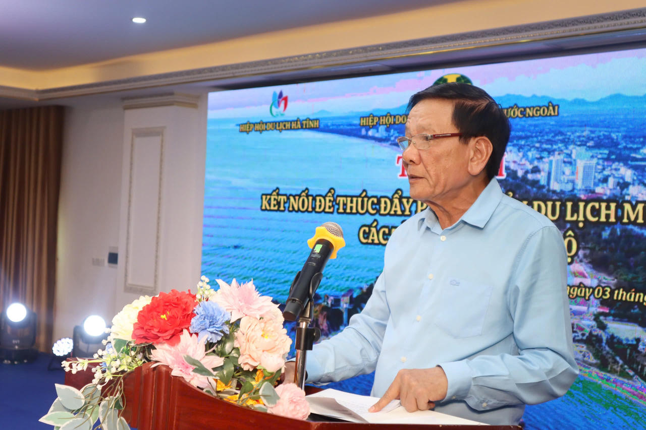 Tiến sĩ Nguyễn Anh Tuấn - Chủ tịch Hiệp hội Doanh nghiệp đầu tư nước ngoài phát biểu khai mạc chương trình.