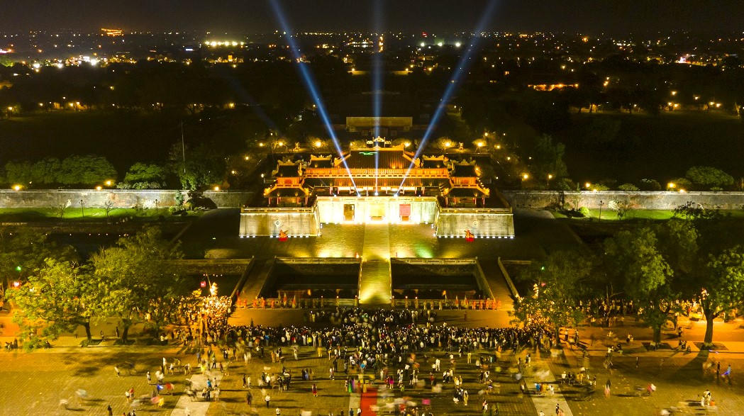 Khám phá Đại Nội Huế về đêm miễn phí với chương trình “Hoàng cung Huyền ảo”