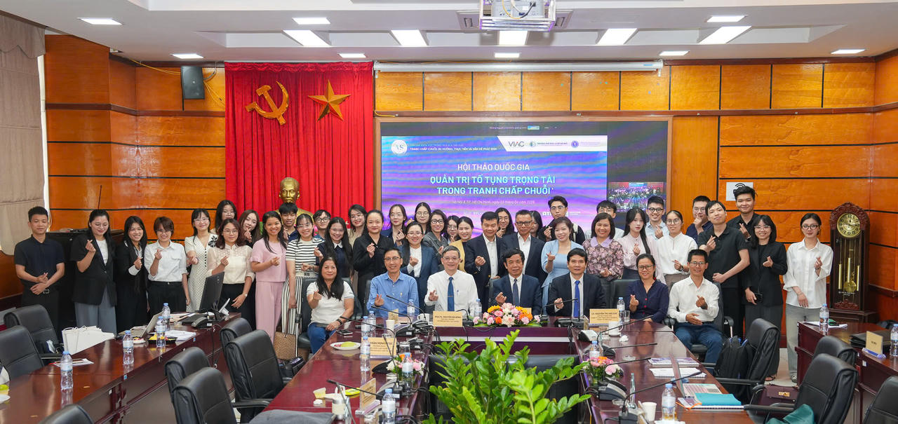 Hội thảo diễn ra trong khuôn khổ chuỗi Hội thảo chuyên đề và Diễn đàn Khoa học Trọng tài - Hòa giải 2026 (AMS 2026).