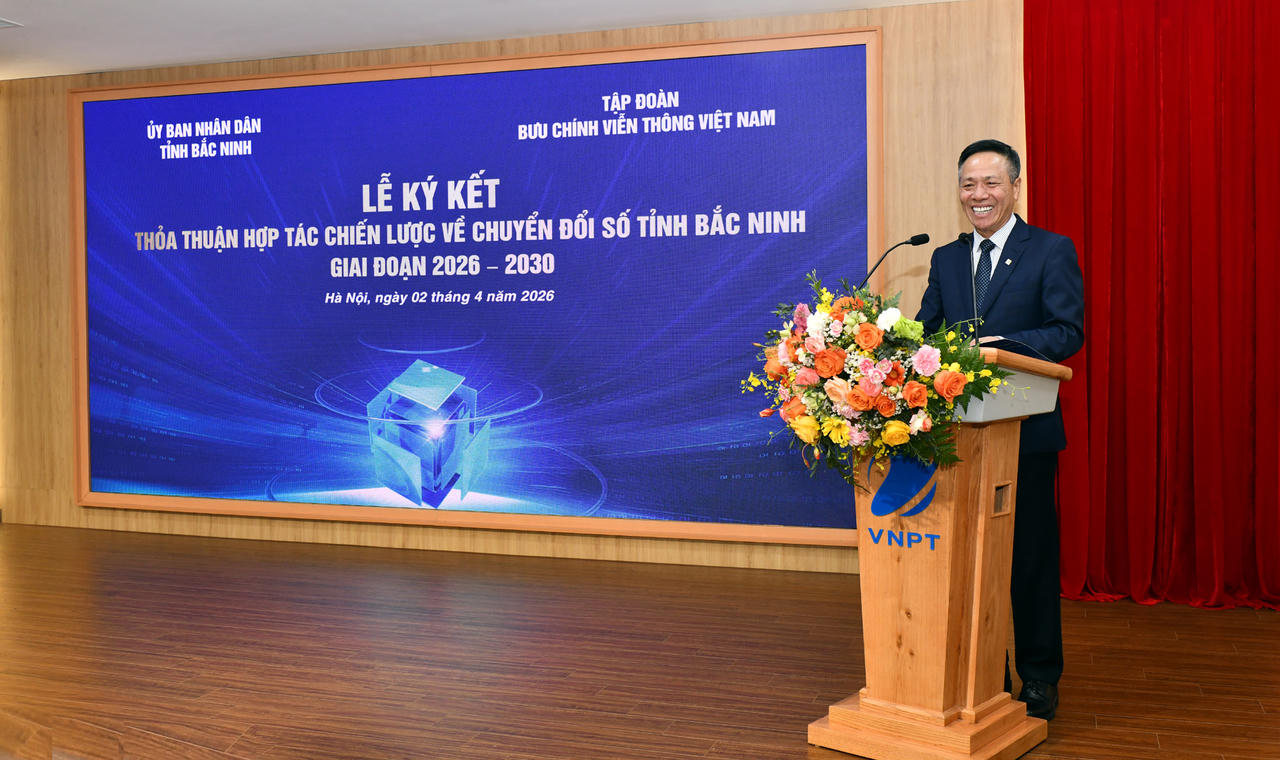 Đồng chí Tô Dũng Thái, Chủ tịch Hội đồng thành viên Tập đoàn VNPT.