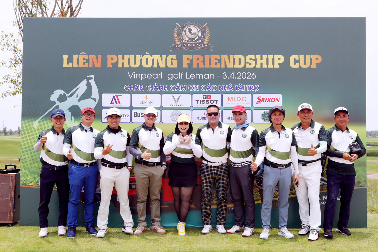 Giải Golf Liên Phường Friendship Cup lần thứ I: Kết nối doanh nghiệp, lan tỏa tinh thần thể thao