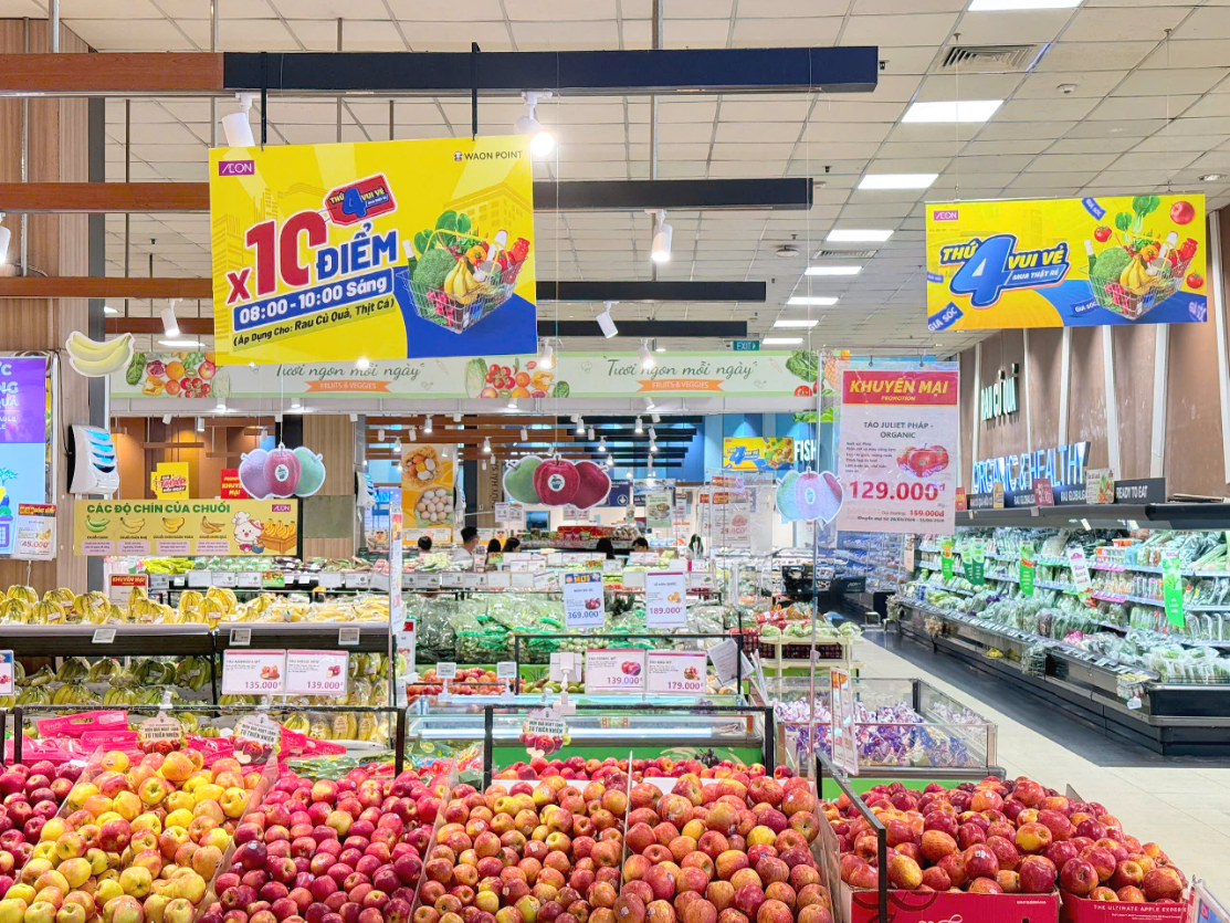 Chương trình THỨ 4 VUI VẺ được AEON Việt Nam triển khai vào mỗi thứ 4 hàng tuần