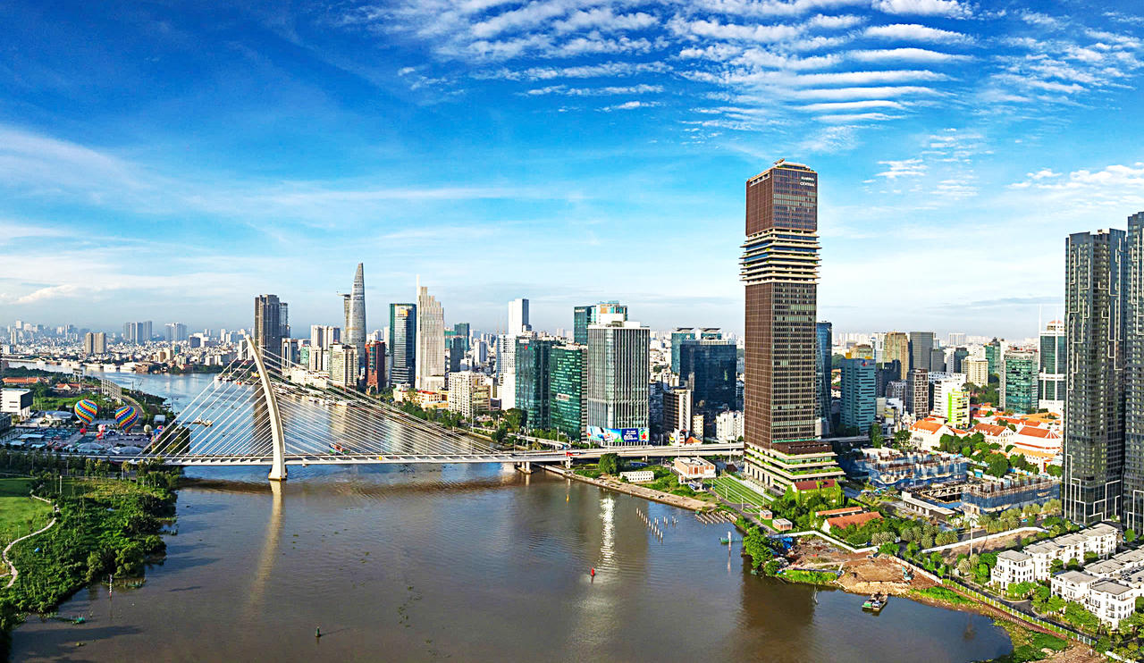 Một góc TP HCM. (Ảnh: Vân Trung)