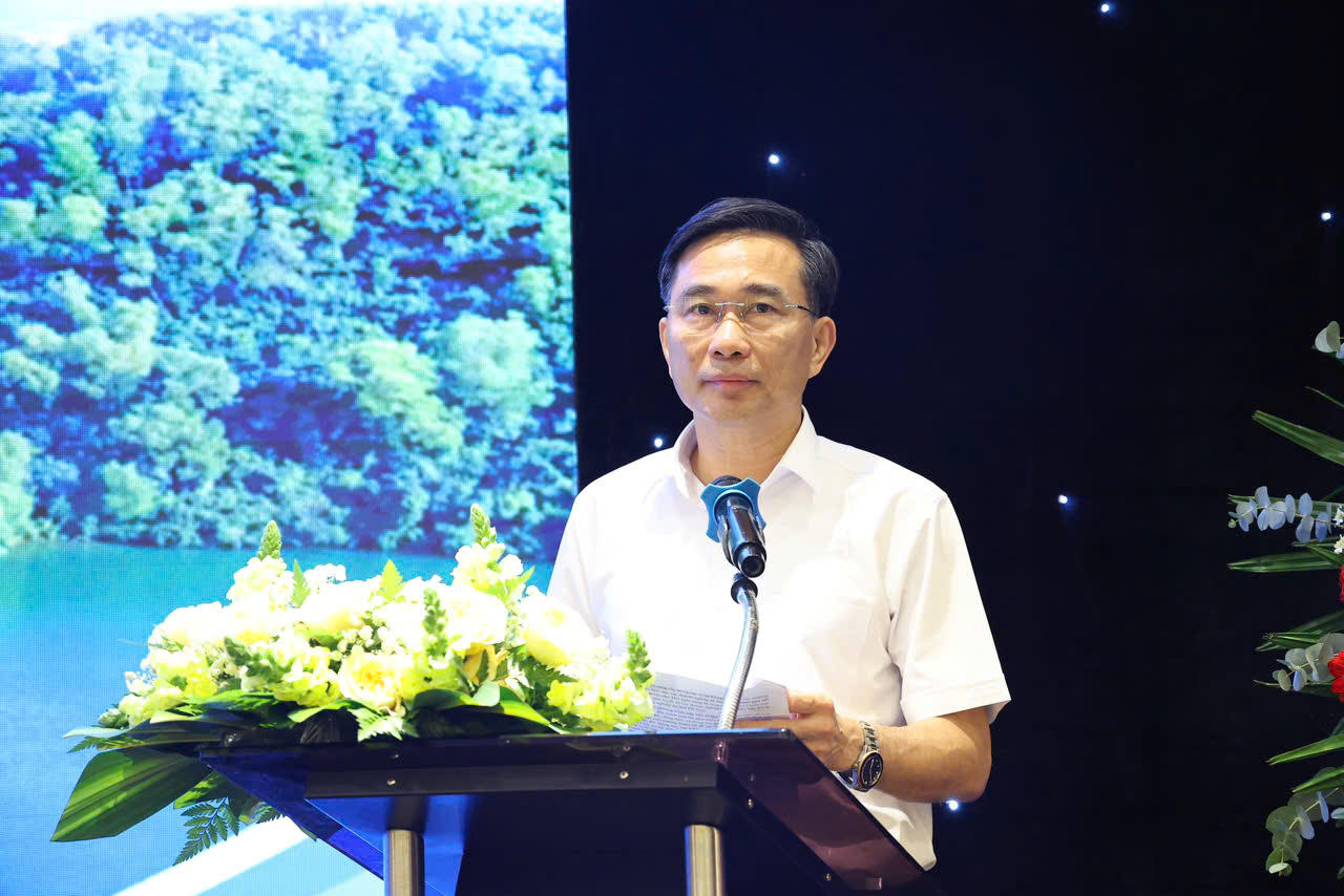 Ông Nguyễn Viết Trường-Giám đốc Sở VH-TT&DL Hà Tĩnh phát biểu tại Hội nghị.