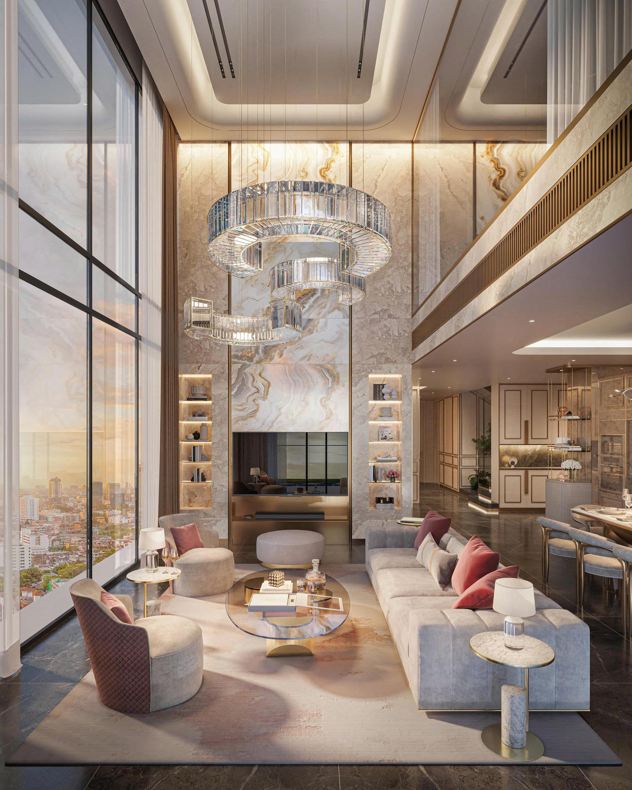 The Rey Edition - bộ sưu tập duplex thuộc Rivea Residences là sản phẩm phù hợp để “tích sản” của giới siêu giàu. Ảnh: DNCC