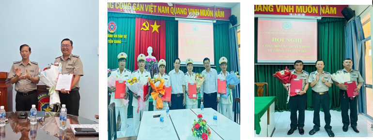 Một số hình ảnh về công tác tổ chức cán bộ