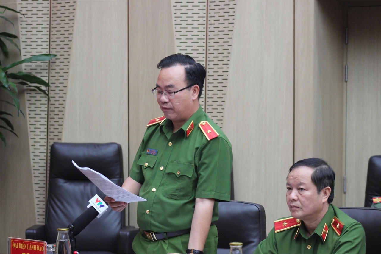 Bộ Công an thông tin về các vụ án liên quan số liệu quan trắc môi trường