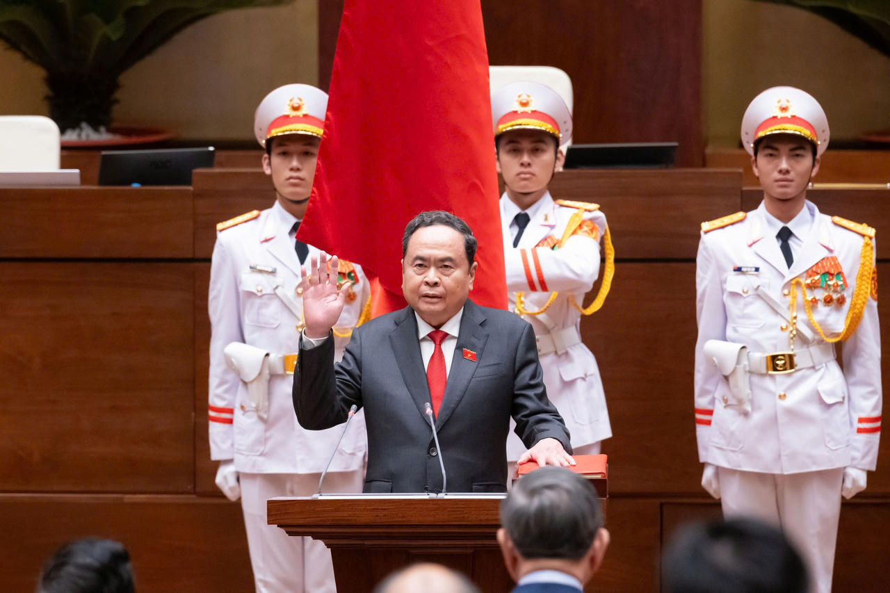 Lãnh đạo Nghị viện các nước chúc mừng Chủ tịch Quốc hội Trần Thanh Mẫn