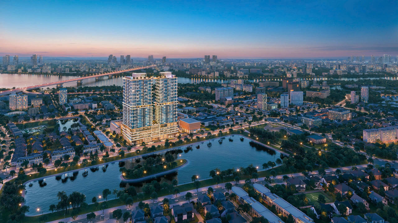 Vị trí kết nối với vùng trung tâm thành phố giúp tăng giá trị cho các căn hộ tại Rivea Residences. Ảnh: DNCC