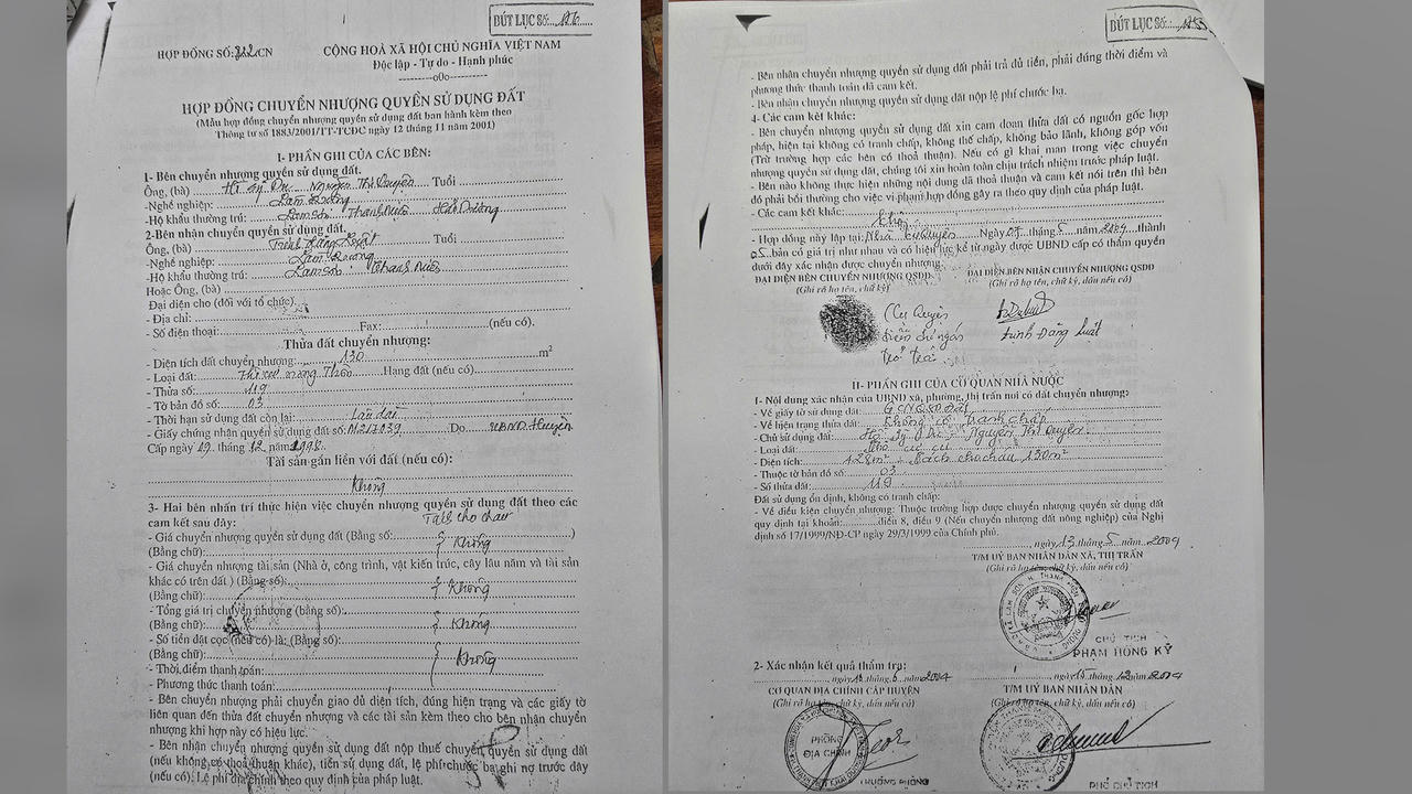 Hải Phòng: Ông ngoại mất 8 năm vẫn có tên trong hồ sơ chuyển nhượng đất cho cháu