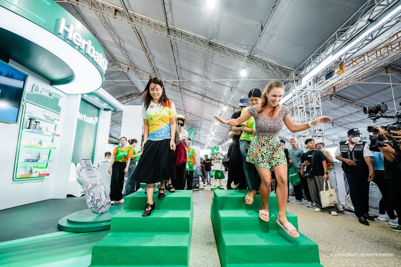 Herbalife luôn khuyến khích lối sống năng động và lành mạnh.